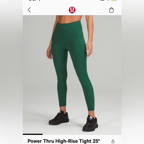 Lululemon leggings “Forest Green” - Picture 2 of 8